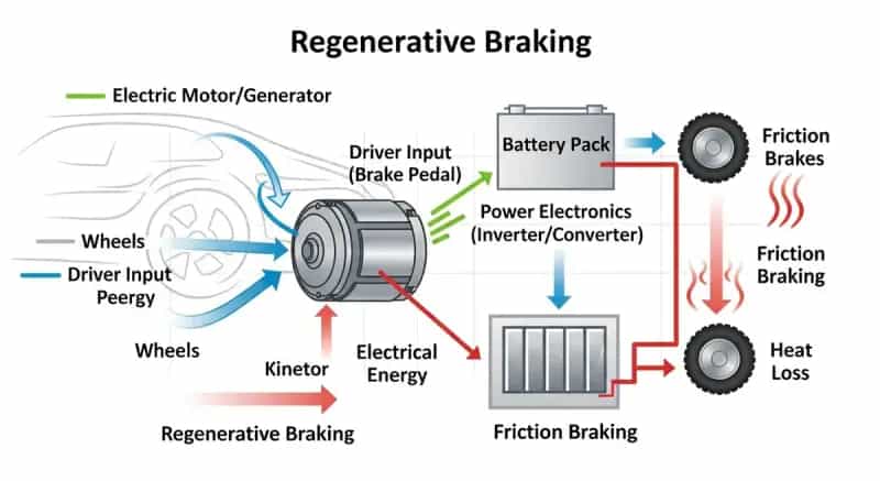 Regenerative Braking: Efficiency Gains and Limitations