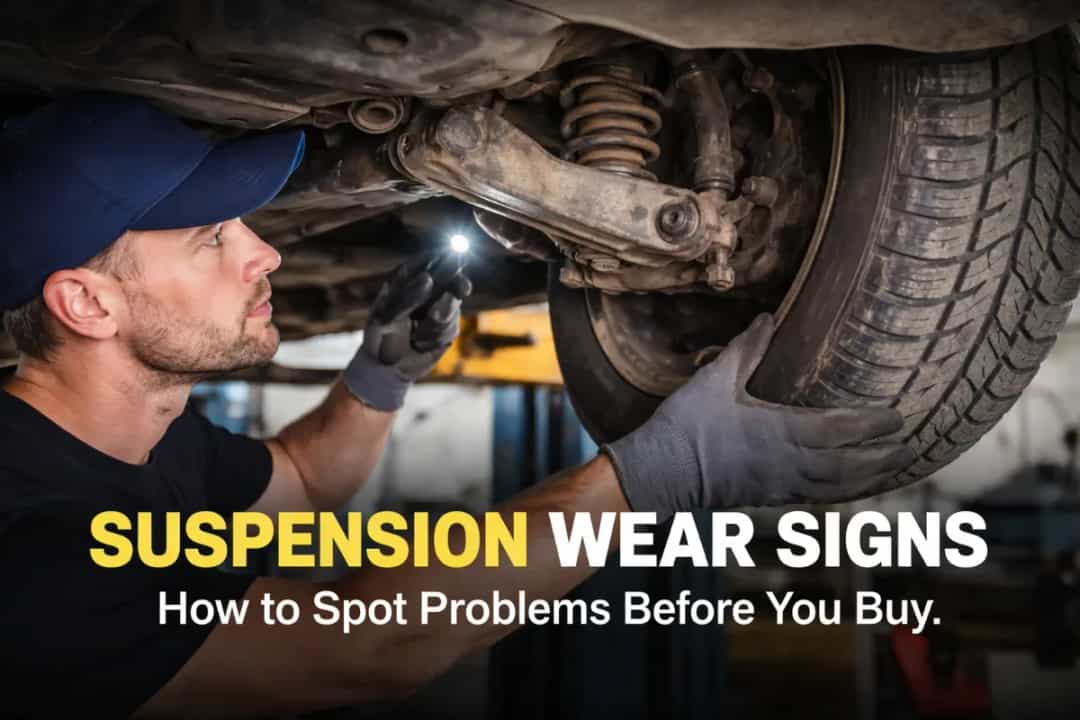 Suspension Wear Warning Signs Every Car Buyer and Seller Should Know