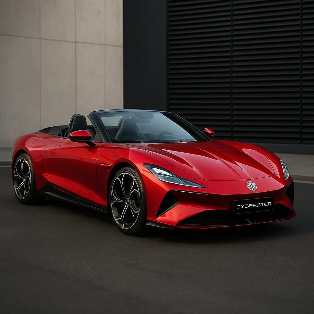 MG Cyberster: India’s Most Futuristic Sports Car Yet?