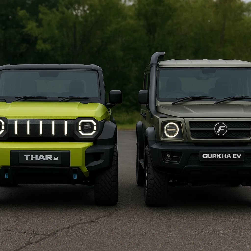 Mahindra Thar.e vs Force Gurkha EV: Which Electric Off-Roader Could Dominate India?