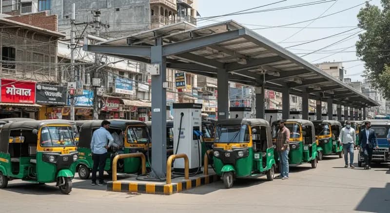 Electric Three-Wheelers Dominate New Registrations in Major Cities