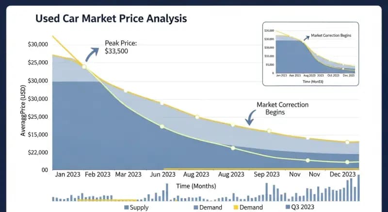 Market Intelligence: Why Used Car Prices Are Finally Crashing