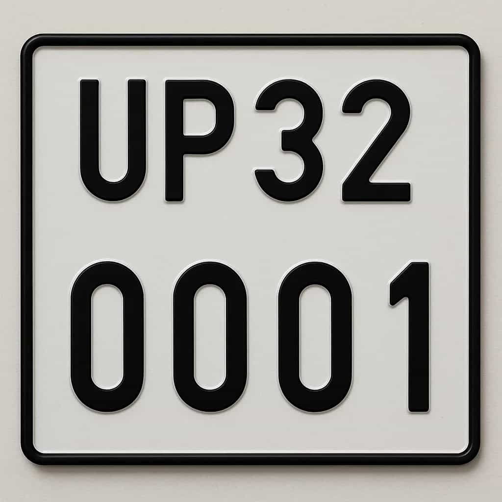 The Fascination with the 0001 Number Plate in UP: Status Symbol or Investment?