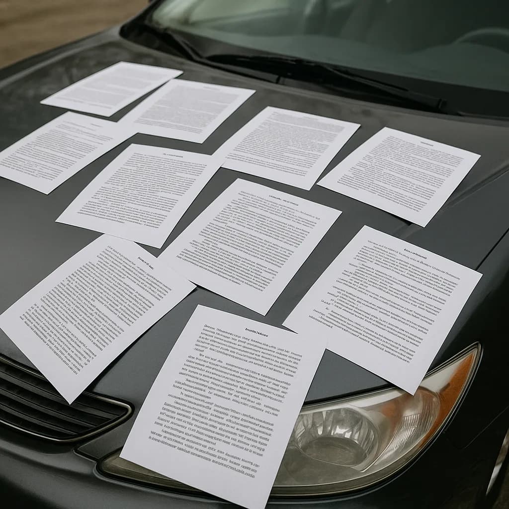 Navigating the Essentials: Documents Required for Selling a Car in India