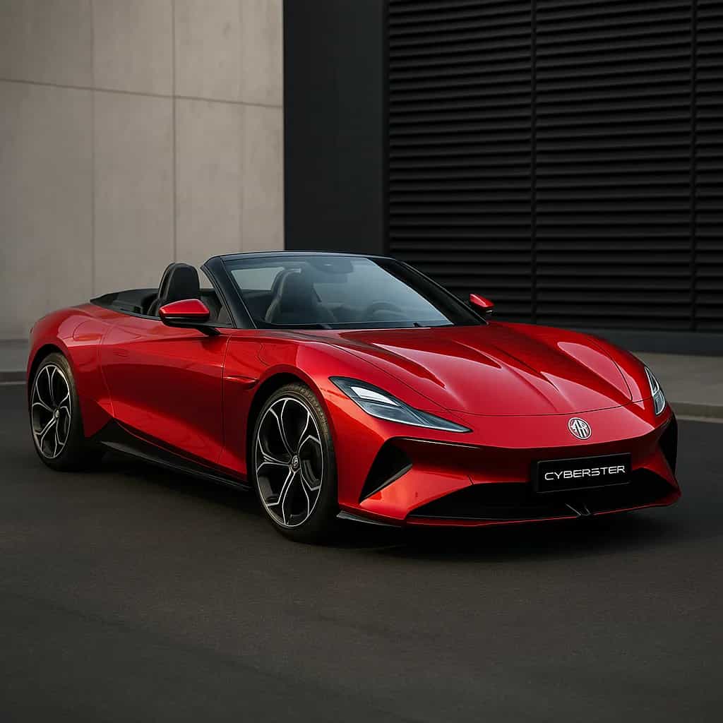 MG Cyberster: India’s Most Futuristic Sports Car Yet?